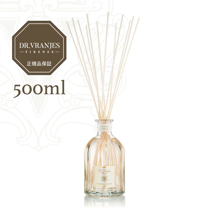 ドットール・ヴラニエス / DR. VRANJES / ディフューザー 500ml【PETALI DI ROSE】