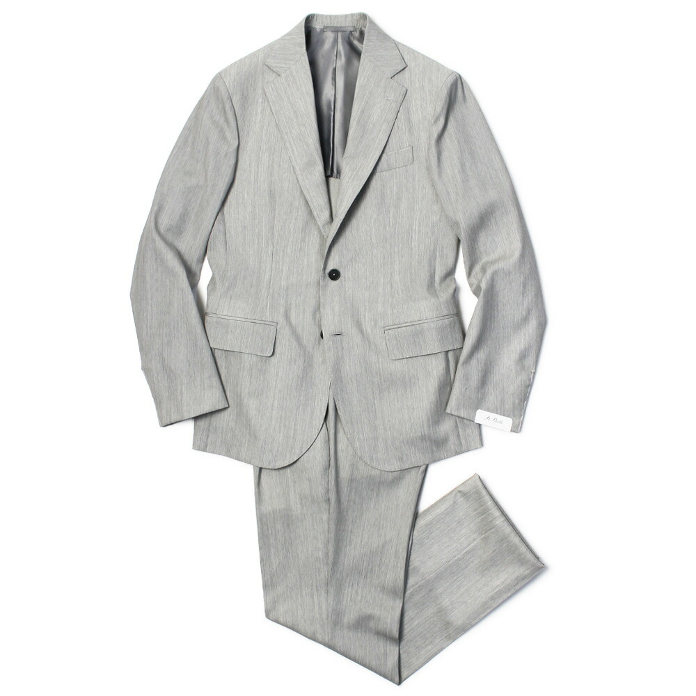 デ ペトリロ / De Petrillo / 壱筋目 背広 / 羊毛 / 3B 段返り / LINEA NAPOLI / NAPOLI Z/C / ABITO【ライトグレージュ】【SALE 30】