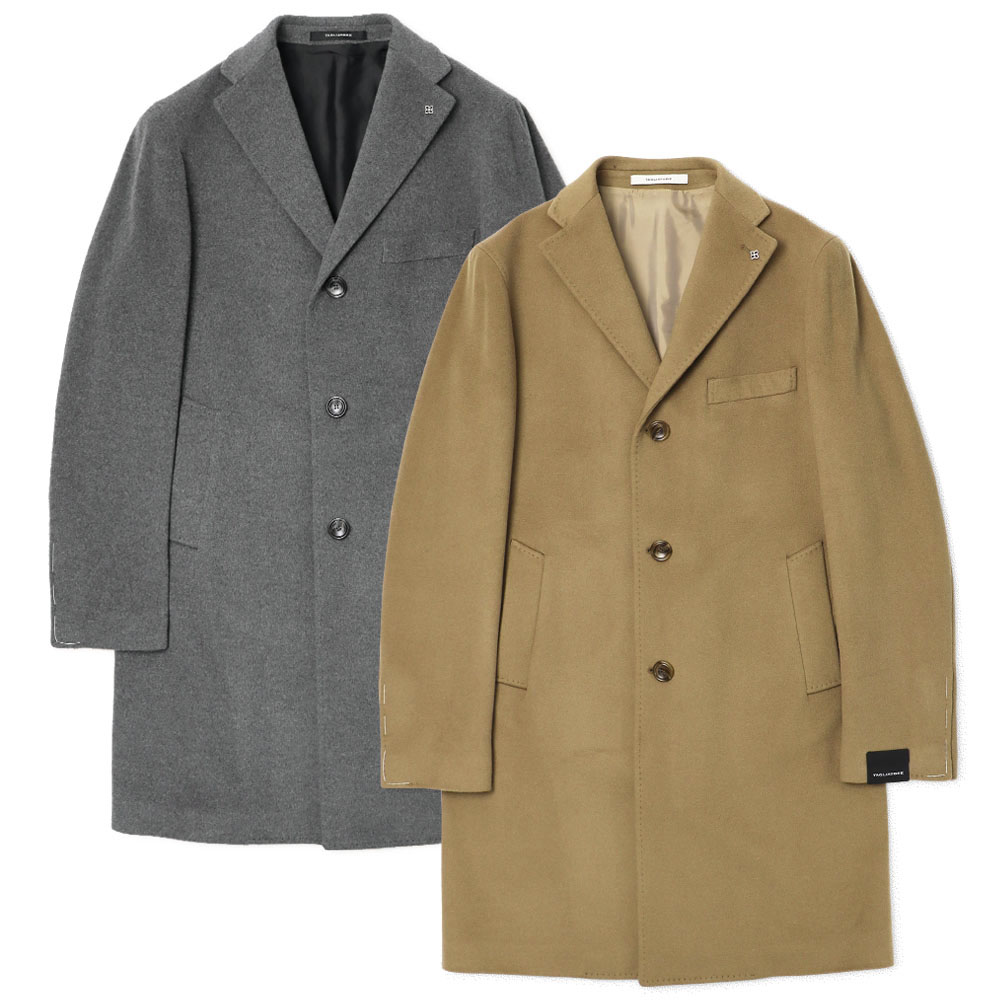 サルトリアラトーレ SARTORIA LATORRE カシミア チェスターコート TAGLIATORE(タリアトーレ)】 カシミヤ3Bチェスターコート