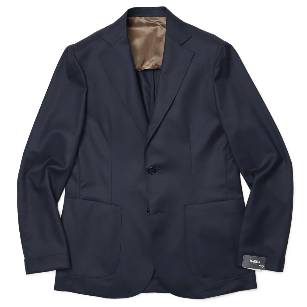 BARBA ダークブルー シャツジャケット「EASY J1」46 BARBA ダークブルー シャツジャケット「EASY J1」46 - メルカリ
