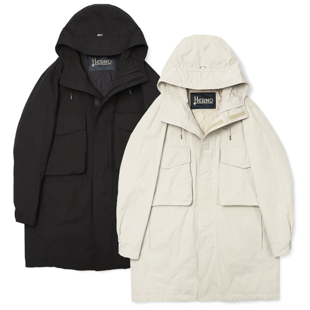 楽天市場】HERNO【ヘルノ】ダウンモッズコート Laminar GORE-TEX