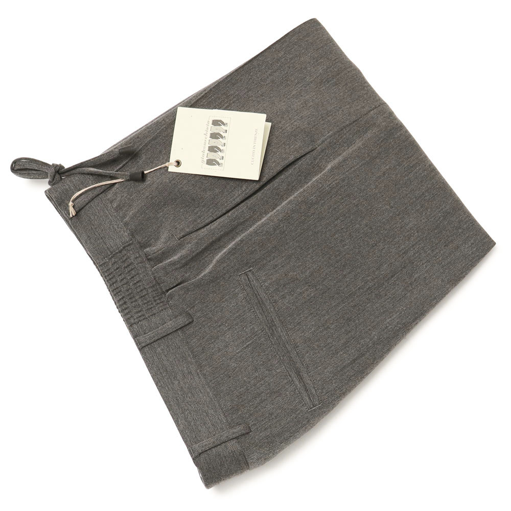 ジャブスアルキヴィオ / giabsarchivio / マサッチョ / MASACCIO / 伸び伸びする ズボン下 / WOOLY STRETCH TWILL / 酉の方角天然ゴム / A5783【40.薄墨色】【SALE 20】