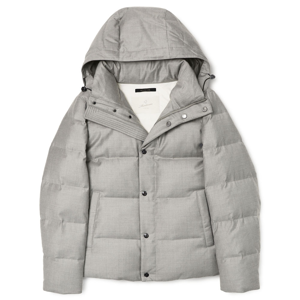 楽天市場】モンテコーレ / Montecore / フーデットダウンブルゾン