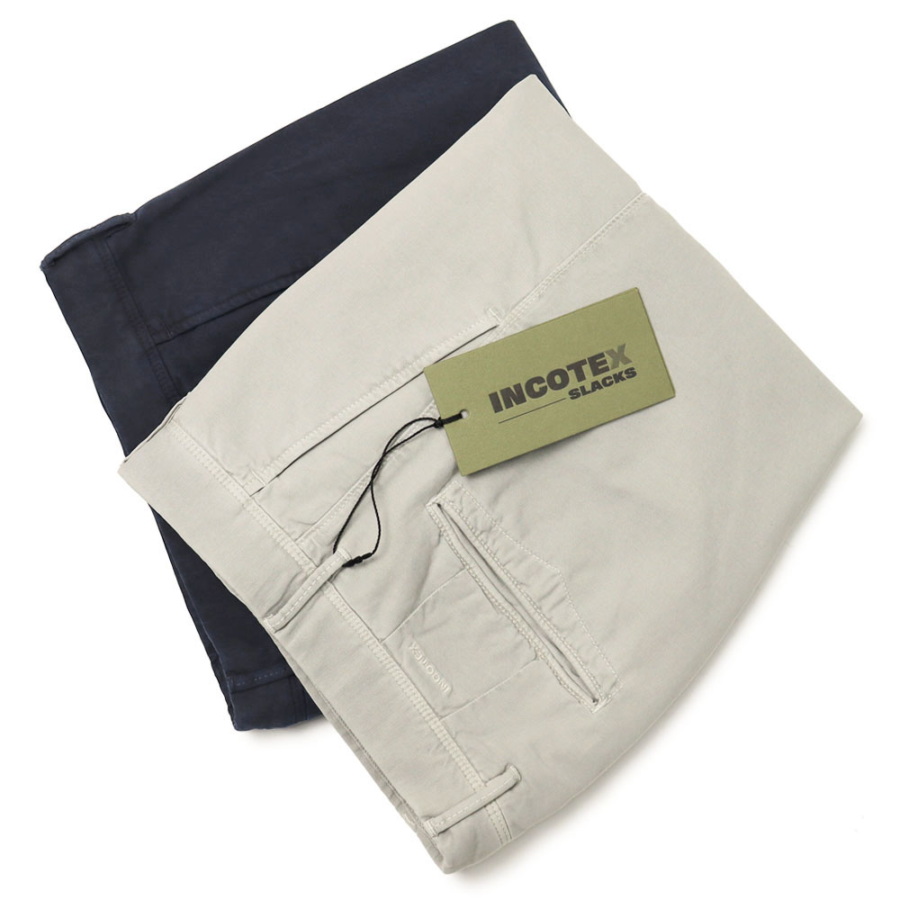 INCOTEX100型　2024年　コットンキャンバススウェット　サイズ30 キャンバススウェットパンツ【SLACKS/100 SLIM FIT】｜INCOTEX