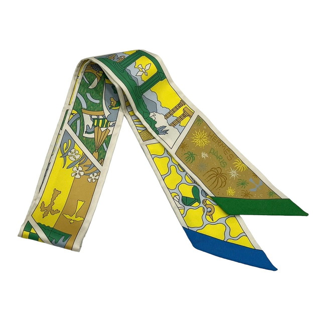 楽天市場】HERMES エルメス ツイリー Do Re Boucles ド・レ・ブックル