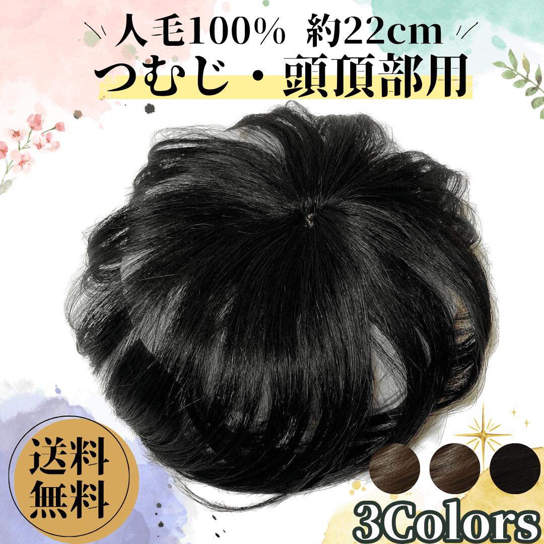 人毛100％ 部分ウィッグ ヘアピース モカブラウン、30センチ2個セット ヘアピース 人毛 人毛100％ヘアピース 部分ウィッグ 人毛