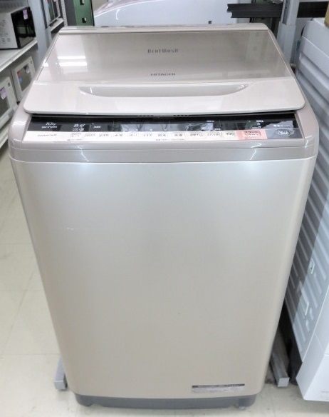 日立 HITACHI 全自動洗濯機 BW-V100A(N) ○YR-15695○ 2017年製