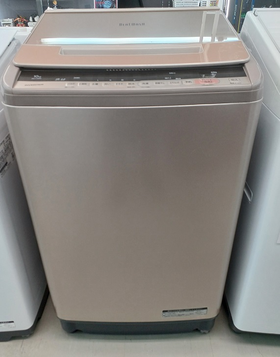 入荷中 HITACHI 日立 全自動電気洗濯乾燥機 ビートウォッシュ BW-V100C