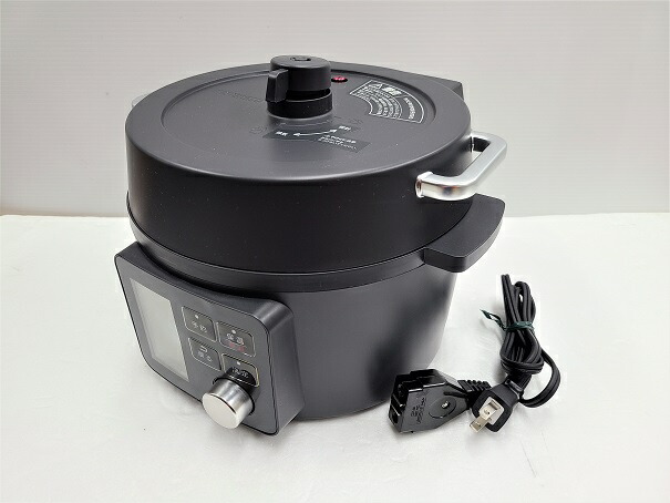 【未使用】IRIS OHYAMA 電気圧力鍋　KPC-MA2 ブラック アイリスオーヤマ KPC-MA2-B 電気圧力鍋 2.2L 圧力鍋 | ヤマダ