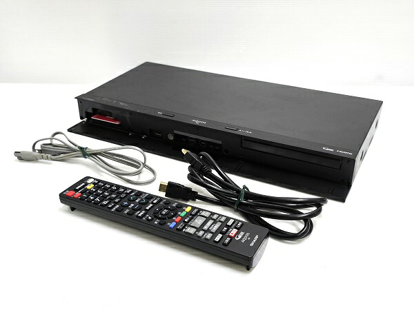【中古品】 シャープ SHARP BDレコーダー 500GB 2番組同時録画 本体割れあり 2B-C05DW1 2022年製 ○YR-17633○｜リサイクルーチェ