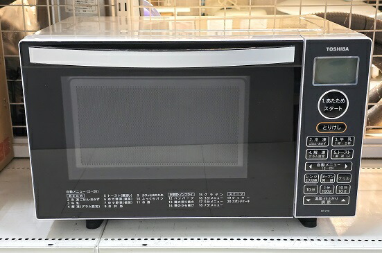 楽天市場】【中古】東芝(TOSHIBA) ER-V18-W(ホワイト) オーブンレンジ