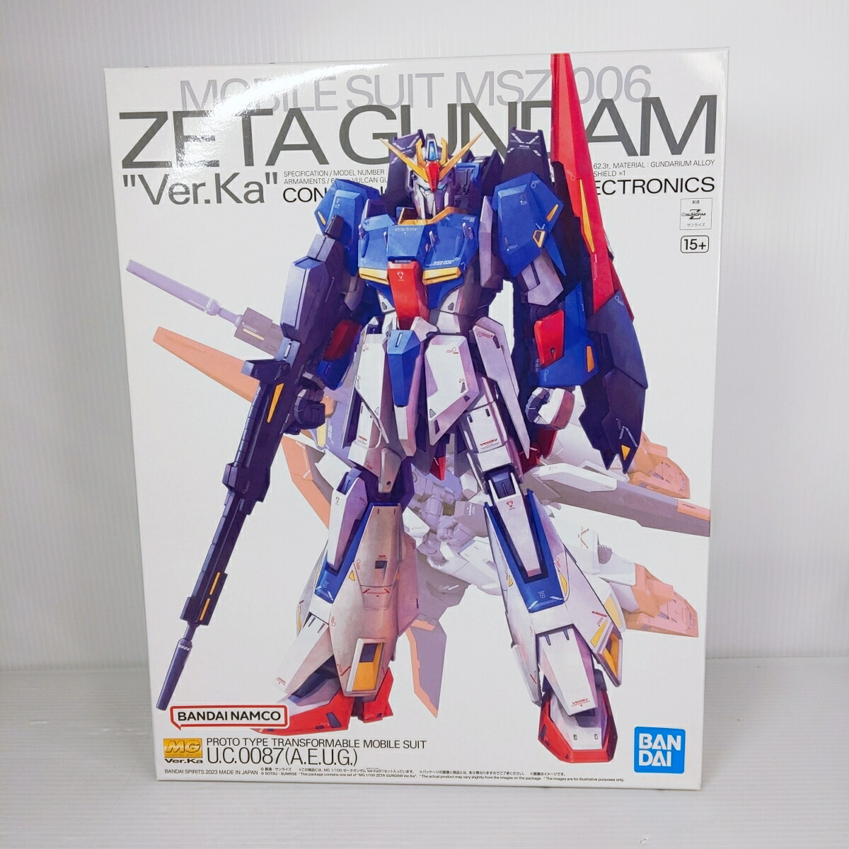 【中古未組立品】ガンプラ MG 1/100 ゼータガンダム Ver.Ka ○YR-53381○|リサイクルーチェ