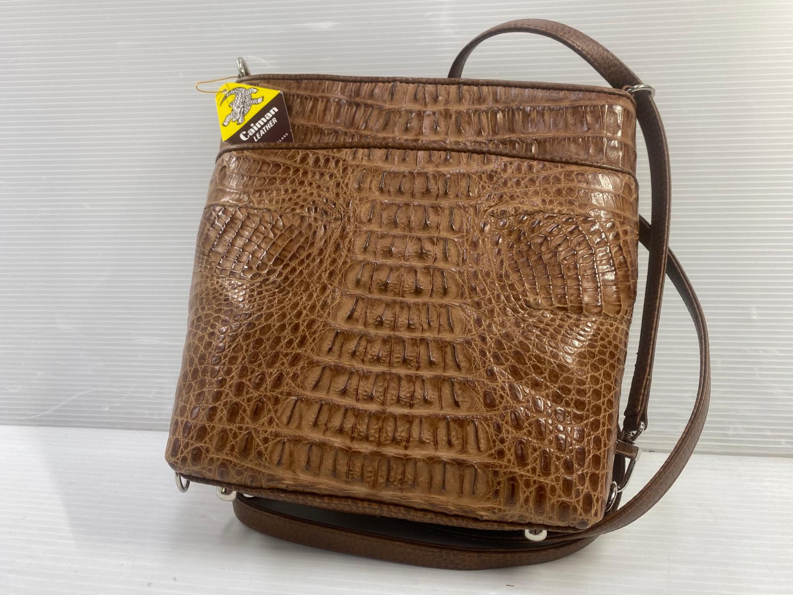 楽天市場】革芸人 KAWAGEININ バッグ パープルxシルバー クロコダイル