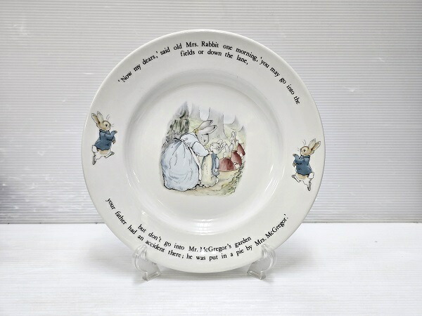 楽天市場】ウェッジウッド Wedgwood ピーターラビット プレート 皿