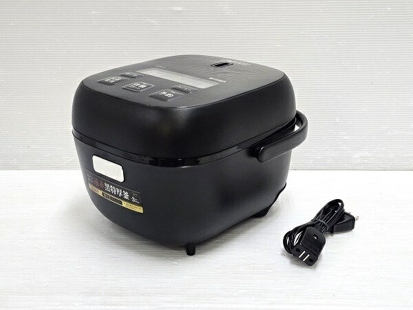 【中古品】 タイガー TIGER マイコン式 炊飯器 炊きたて 3合炊き JBS-A055 2024年製 マットブラック ○YR-19354○