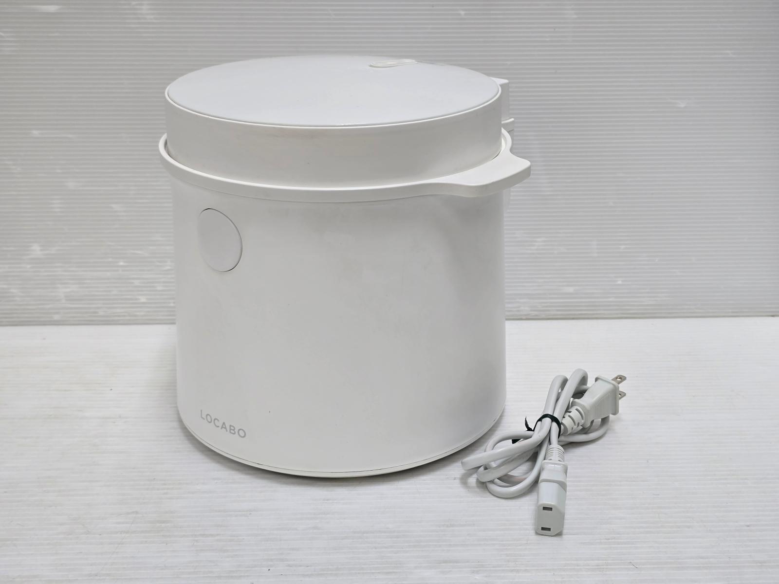 楽天市場】forty-four/LOCABO:V 糖質カット炊飯器/LOCV-3D7040-W/約