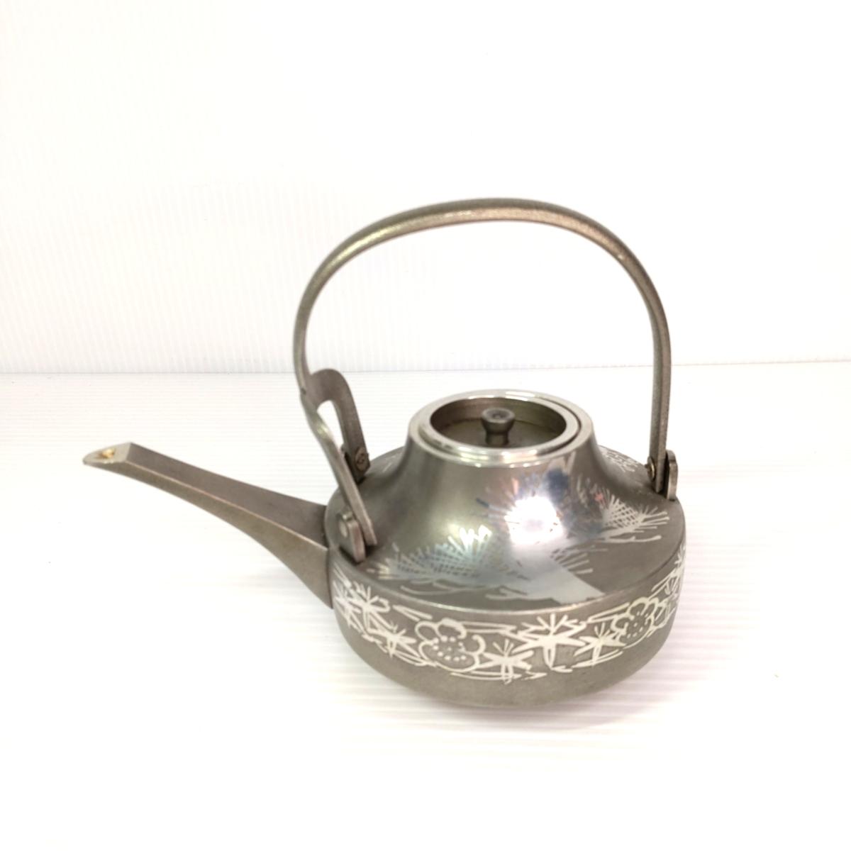 【中古品】錫製 骨董 お屠蘇用酒器 急須〇YR-54186〇｜リサイクルーチェ
