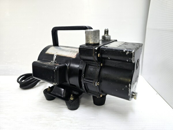 【中古現状品】 ロビネア ROBINAIR 100V 真空ポンプ SIK-DEKK8 ロビブラック 通電のみ確認 ○YR-19535○