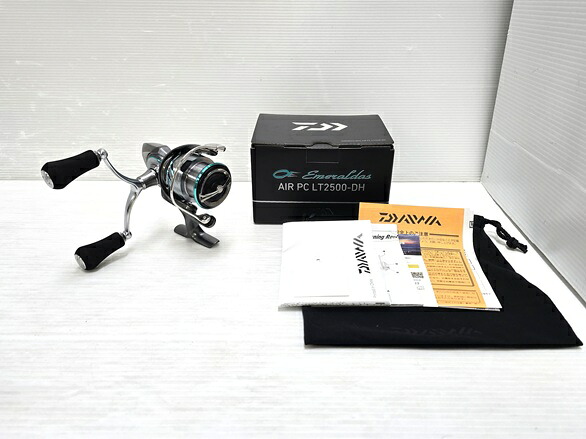 【中古品】 ダイワ Daiwa スピニングリール 25 エメラルダス エア PC LT2500-DH 箱あり 〇YR-19638〇