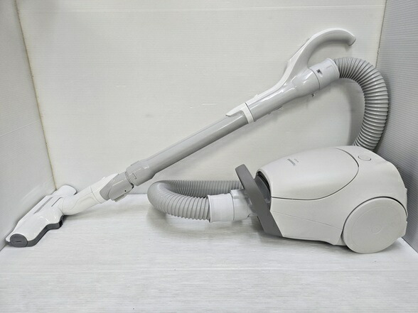 【中古品】 パナソニック Panasonic 紙パック式 掃除機 クリーナー 吸込仕事率520W MC-PJ21A-C 2022年製 ベージュ ○YR-19674○