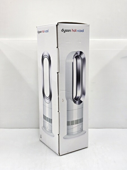 【中古品】 ダイソン dyson hot＋cool ファンヒーター 扇風機 1台2役 1台で年中使える AM09 リモコン付き 2022年製 ホワイト ○YR-19872○