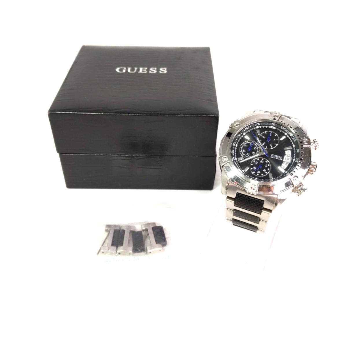 【中古品】GUESS ゲス メンズウオッチ クロノグラフ U18507G2〇YR-54705〇