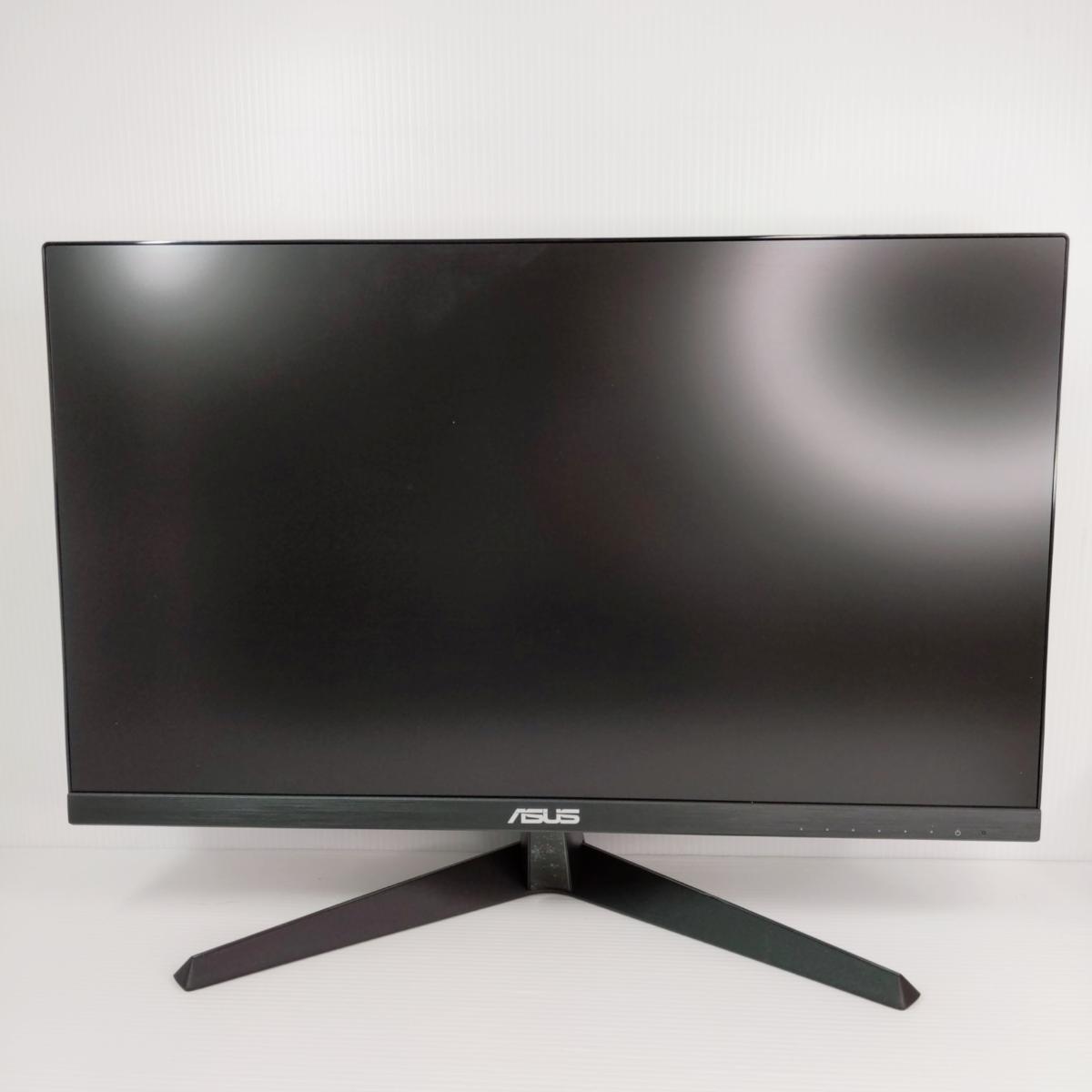 【中古品】ASUS 盛りだくさん固定ディスクゲーミングモニター VY249HF 23.8in 2024年製 黒いこと 〇YR-54955〇