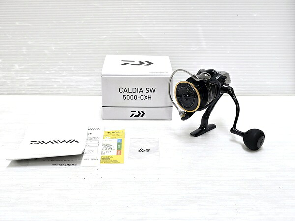 【中古品】 ダイワ Daiwa スピニングリール 22 カルディア SW 5000-CXH 箱あり 〇YR-20079〇