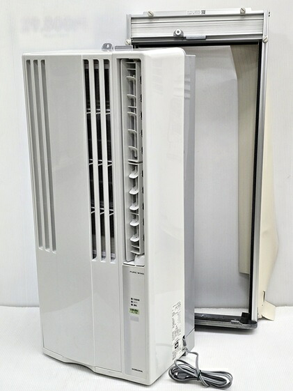 【中古品】 コロナ CORONA ReLaLa ルームエアコン 窓用エアコン 冷房専用 リモコン欠品 CW-F1624R 2024年製 シェルホワイト ○YR-20216○|リサイクルーチェ