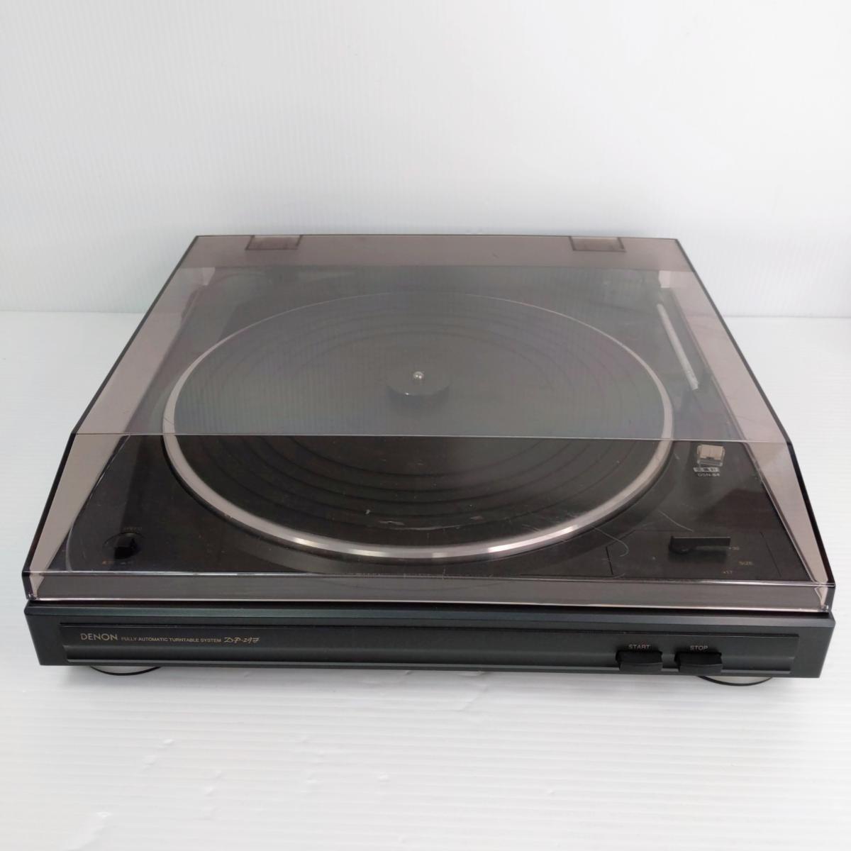 【中古品】DENON デノン 卓上型 レコードプレーヤー DP-29F 〇YR-55119〇|リサイクルーチェ