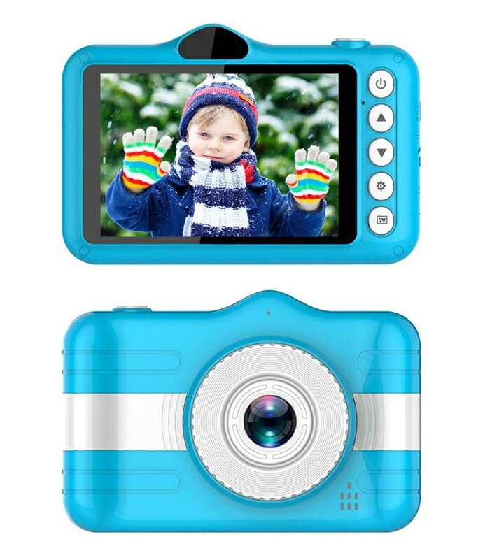 デジタルカメラ 子供用カメラ 3.5インチ大画面 キッズカメラ デジタルカメラ 800ｗ画素 32GB SDカード付き 撮影 ビデオ 可愛い USB充電式
