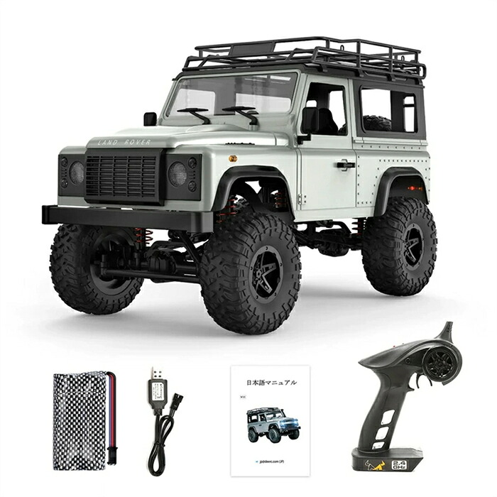 DEERC ラジコン 人気ラジコンカー オフロード 4WD 操作時間100分 1/12スケール LED付き 四輪駆動 2.4GHz リアル指示ランプ 車両モデル 日本語説明書 送料無料 男の子 誕生日 贈り物 プレゼント|ルーチェストア店