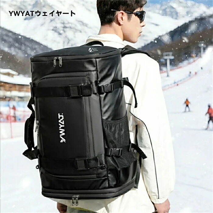 【 SALE】【★人気商品★】YWYAT スキーバッグ スノーボード対応 マルチファンクション デュアルショルダー 防水 超大容量 アウトドア 登山バッグ男女兼用 ファッションデュアルショルダー 超大容量バックパック海外輸入品