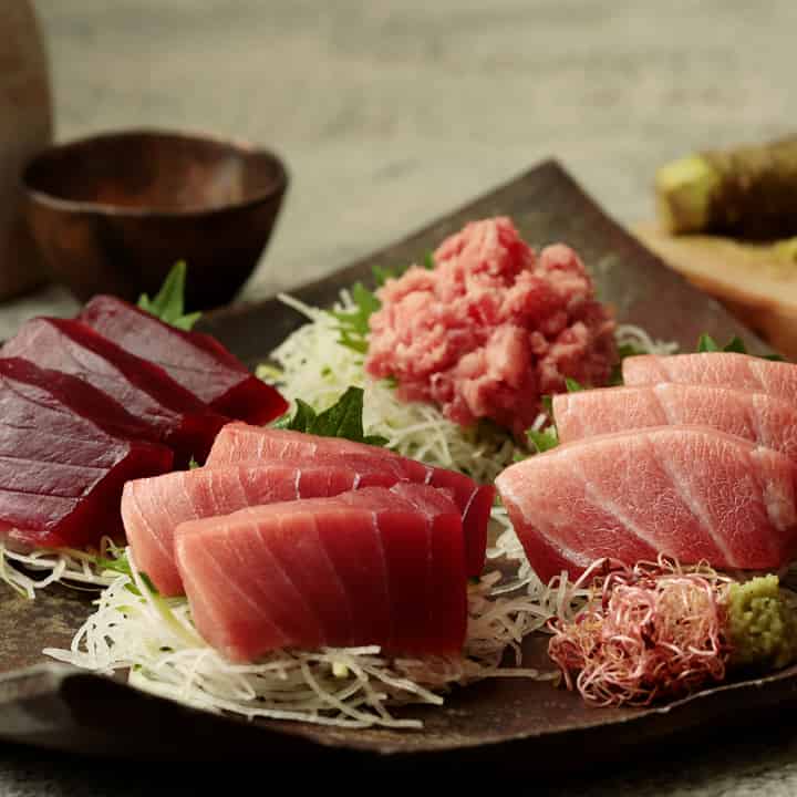 静岡焼津 天然南まぐろ三昧セット(大トロ、中トロ、赤身、たたき)