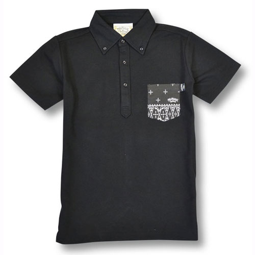 【限定価格】【アウトレット】CROSS BANDANA POLO SHIRTS 【OG CLASSIX】【オージークラシックス】【ポロシャツ 】【半袖】【ポケット付き】【バンダナ】【クロス】【CROSS】