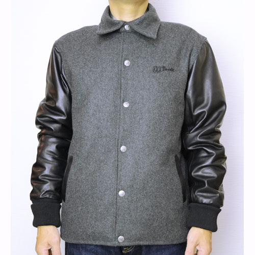 GOOD OL DAY STADIUM JACKET 【OG CLASSIX】【オージークラシックス】【スタジアムジャケット】【レザージャケット】【アウター】【ラム革】【メルトン素材】【ロゴ】【刺繍】