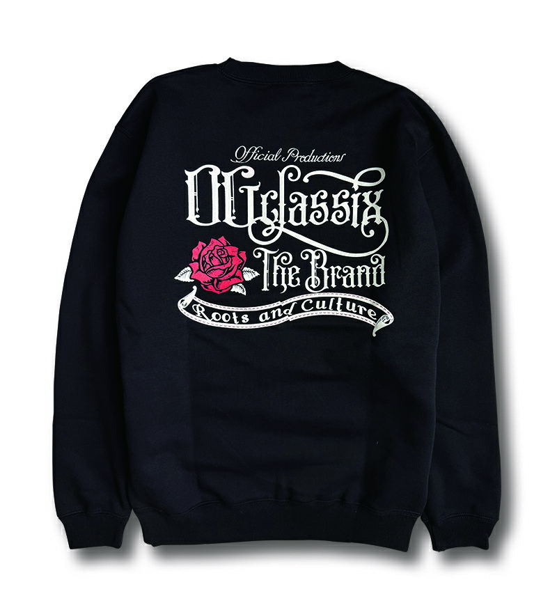 THE ROSE 10.0oz. C/N SWEAT(裏起毛) 【OG CLASSIX】【オージークラシックス】クルーネック スウェット 裏起毛 10オンス