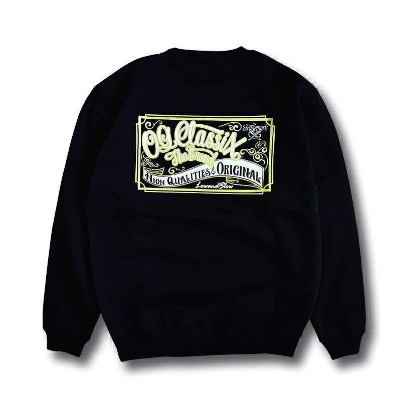 CORPORATE SIGN 10.0oz. C/N SWEAT(裏起毛) 【OG CLASSIX】【オージークラシックス】クルーネック スウェット 裏起毛 10オンス