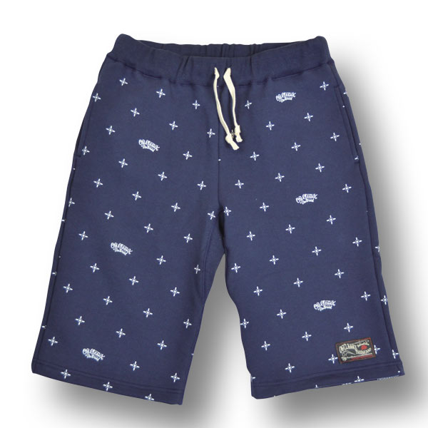 CROSS BANDANA SHORT PANTS【汗水】【遊撃手ズボン下】【汗水】【差し交わす】【バンダナ】【セットアップ】