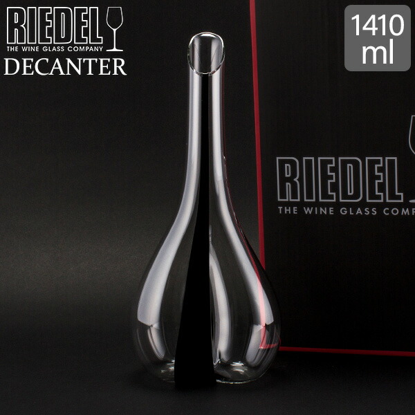 \店内、モール内最安挑戦中/ リーデル Riedel デカンタ ブラック・タイ スマイル 2009/01 ハンドメイド デキャンタ DECANTER BLACK TIE SMILE ワイン カラフェ ピッチャー