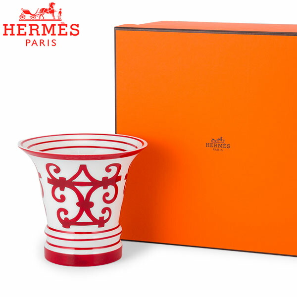⑬HERMES/エルメス ガダルキヴィール フラワーベース 一輪挿し 楽天市場】エルメス HERMES ガダルキヴィール レッド 花瓶