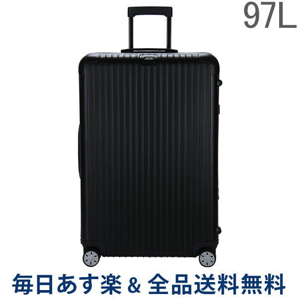  [全品送料無料] リモワ RIMOWA サルサ 834.77 83477 マルチホイール 4輪 スーツケース ブラック MULTIWHEEL 97L （810.77.32.4）
