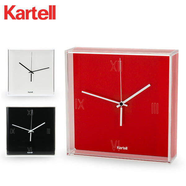 希少☆kartell カルテル　時計　クリスタルパレス　ブラック クリスタルパレス｜Kartell｜カルテルオフィシャルサイト