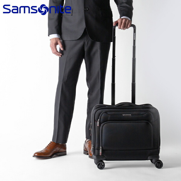 美品 Samsonite サムソナイト 2輪 キャリーケース 機内持ち込み◎ 黒 サムソナイト Samsonite ビジネスバッグ キャリーケース 2輪