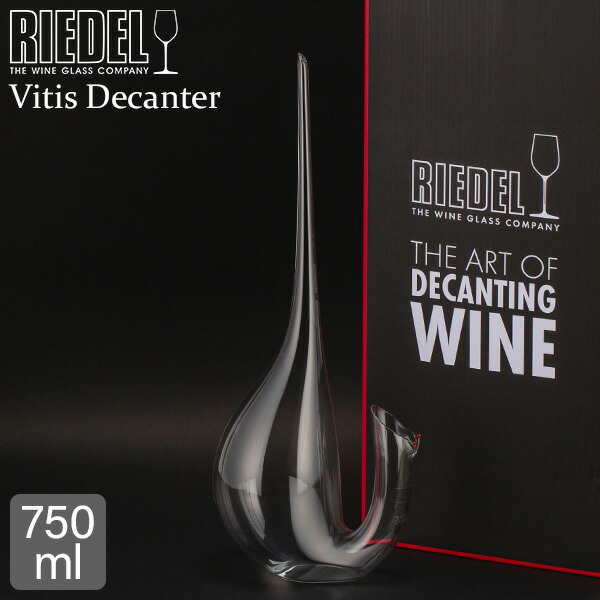 ＼店内、マラソンSALE開催中／ [全品送料無料] リーデル Riedel デキャンタ デカンタ ヴィティス デカンタ 2024/01 クリア Decanter handmade RIEDEL Vitis Decanter ピッチャー ワインボトル 赤ワイン 白ワイン シャンパン おしゃれ｜LUCIDA