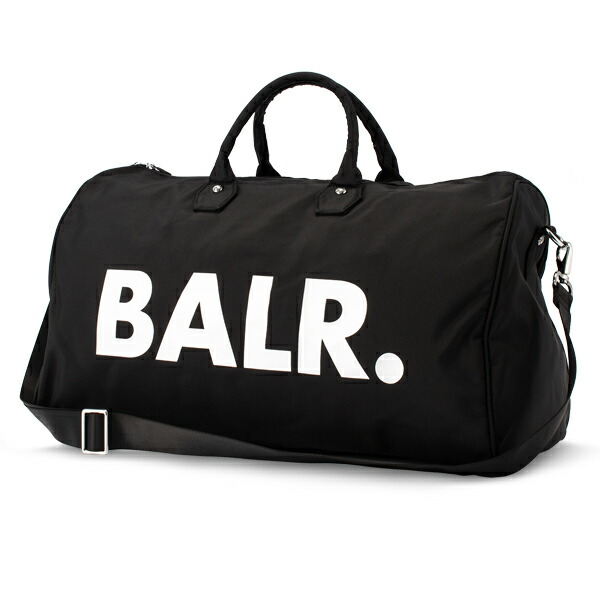 Balr 鞄 ボーラー アウトドア ダッフルバッグ ナイロン B ボストンバッグ ユニセックス B レディース Duffle 鞄 耐久性 ボーラー U Series 全品送料無料 トラベルバッグ 高品質 メンズ Bag プレゼント おしゃれ 人気 スポーツ 鞄 ロゴ ブラック