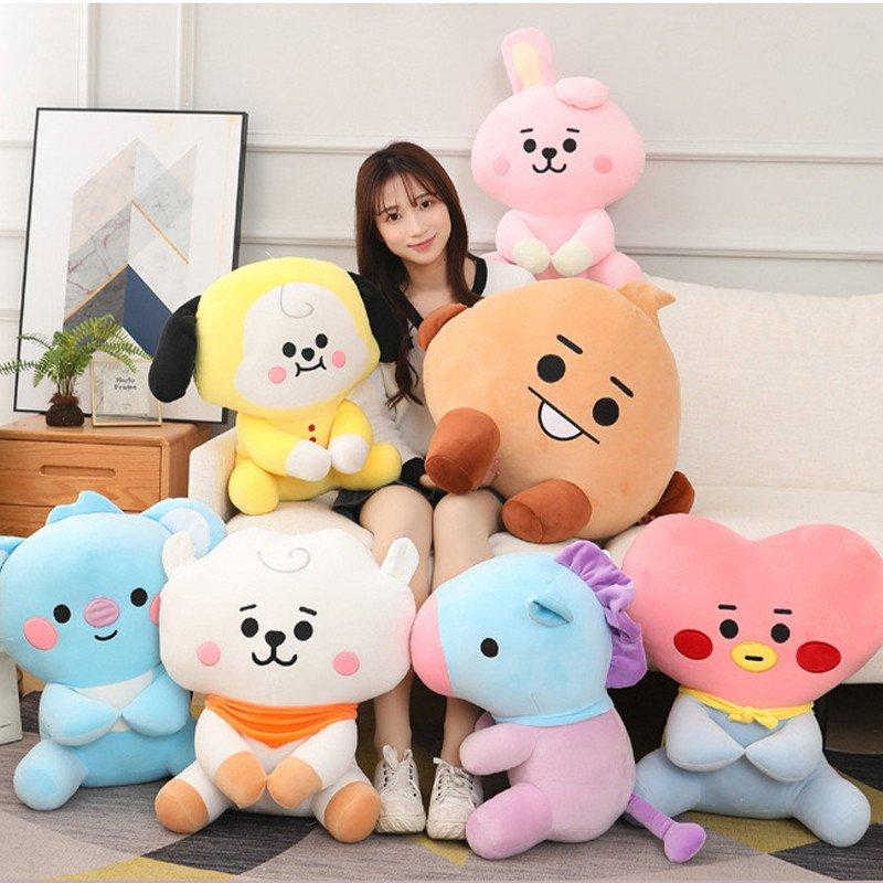 楽天市場】BT21グッズ ぬいぐるみ BTS 大きい ふわふわ 芸能人 韓流