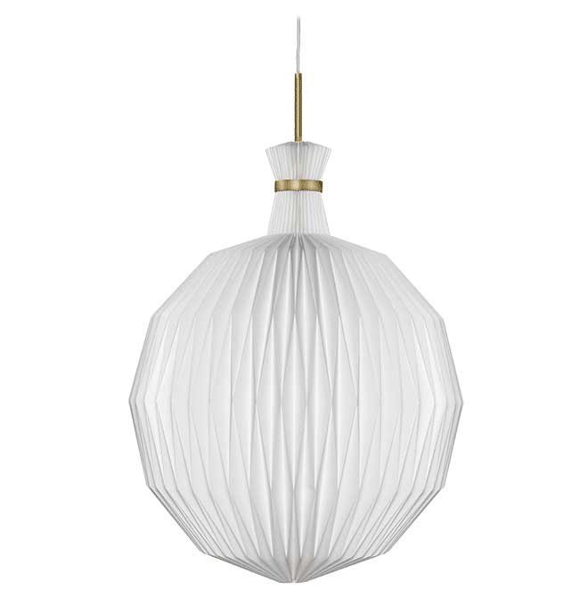北欧照明装置LE KLINT  置き目売りわたす店 LANTERN 提灯 101XL シャンデリヤともし火 金管楽器 デンマーク王国お取り寄せ品 KP101XLBR