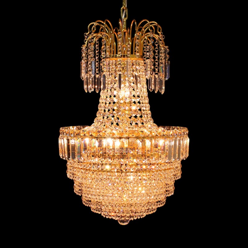 インポート点火装置 Crystal  Luce 6 結晶シャンデリヤ 夕ご飯 リビング 事務室 臥し所 (1078)CL-430-8G
