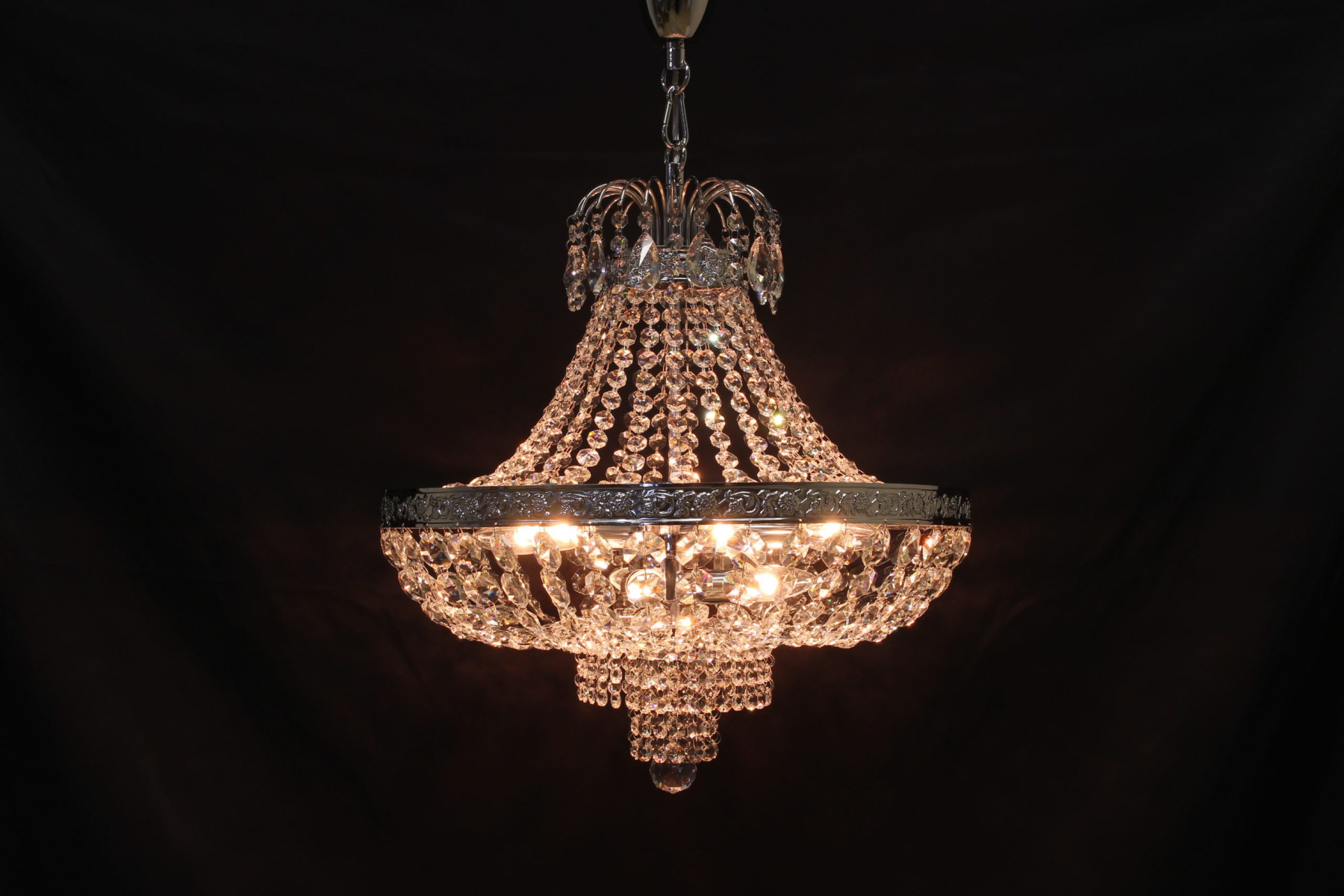 インポート点火装置 Crystal  Luce 6 結晶シャンデリヤ 夕ご飯 リビング 事務室 臥し所 (1078)CL-520-9C